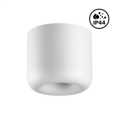 359439 OVER NT24 000 белый Светильник накладной влагозащищённый IP44 LED 10W 220-240V 3000K 650Лм LI