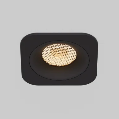 Встраиваемый светильник Elektrostandard 15276/LED 10W 3000K черный