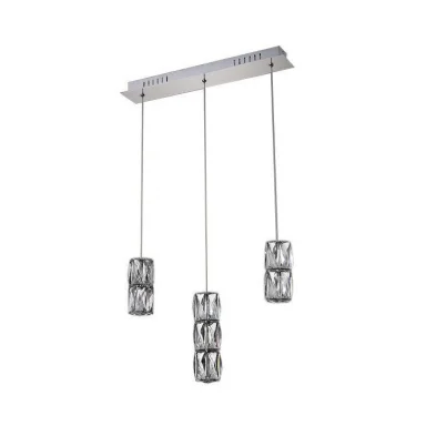 08620-3A Подвес Аква-Кристалл хром w45*7 h150 Led 30W (4000K)