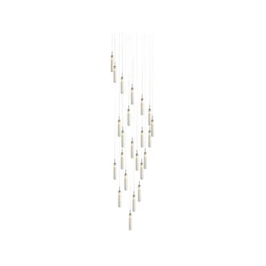 Каскадная люстра Newport 4528+14/S chrome