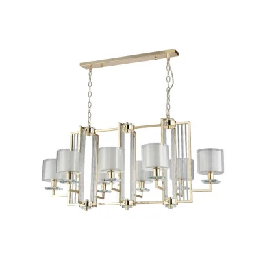 Люстра NICOLAS SP8 L1000 GOLD/WHITE