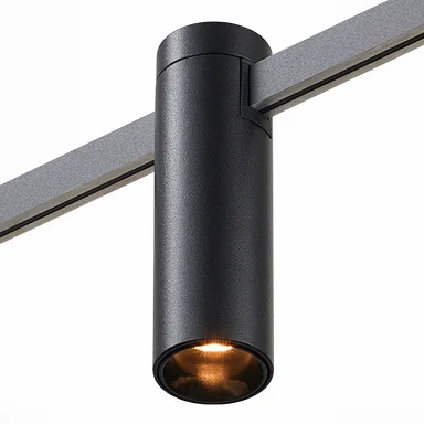 ST810.406.05 Магнитный трековый светильник FARM Черный LED 1*5W 3000K 227Lm Ra90 60 IP20 D35xH112 24