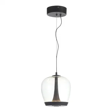 SL6014.423.01 Светильник подвесной ST-Luce Черный/Прозрачный, Черный LED 117W 3000K