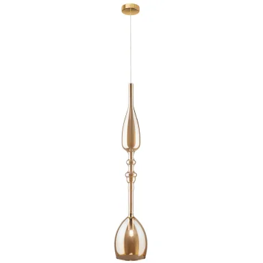 Светильник подвесной Crystal Lux LUX NEW SP1 C AMBER