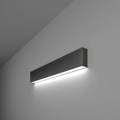 Бра Elektrostandard (101-100-30-53) 53см 10W 6500K черная шагрень