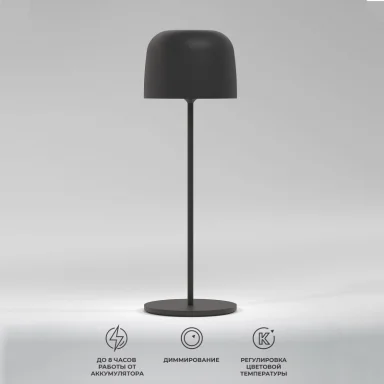 Уличный настольный светильник Elektrostandard Bitty черный (TL70260)