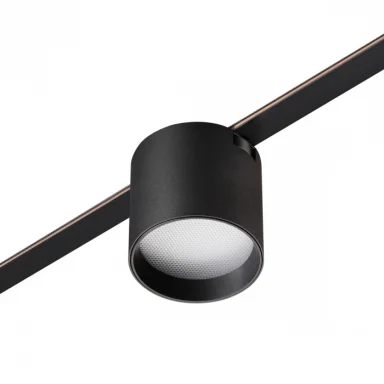 NOVOTECH 359473 SHINO NT24 104 черный Трековый смарт-светильник для низковольтного шинопровода с дву