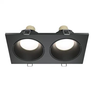 Встраиваемый светильник Zoom GU10 2x50Вт IP 65 DL033-2-02B