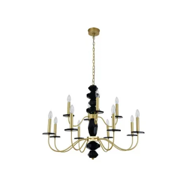Подвесная люстра Newport 3878+4/C brass