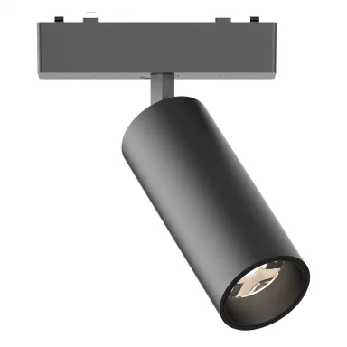 ST677.446.09 Магнитный трековый светильник Черный LED 19W 4000K 540Lm Ra>90 >90 IP20 D44xH110 48V