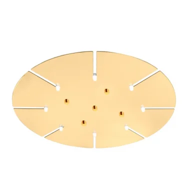 База накладная Crystal Lux Потолочная база D600-8 GOLD