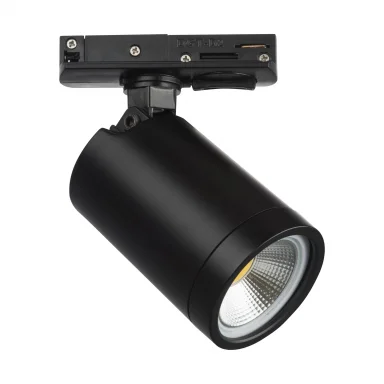 212937 Светильник для1-фазного трека PVC RULLO GU10 ЧЕРНЫЙ