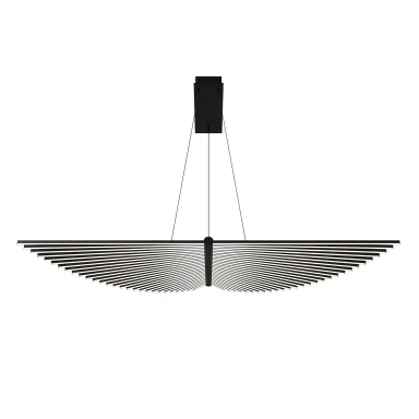 4381-1P, подвесная люстра, L1500xW380xH1980, LEDx120W, 7200LM, 4000K, CRI>90
