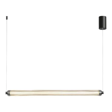 SL6224.413.01 Светильник подвесной ST-Luce Черный/Прозрачный LED 130W 4000K