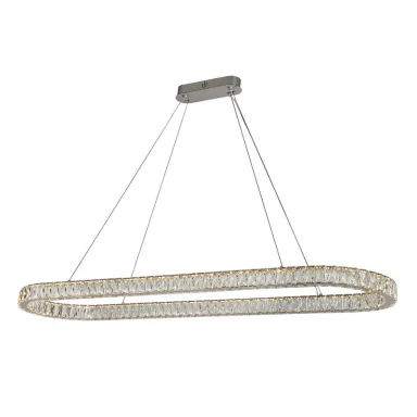 Подвесная люстра Newport 8580/140 C oval chrome