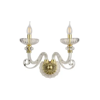 Бра Newport 8622/A mat.soft gold clear