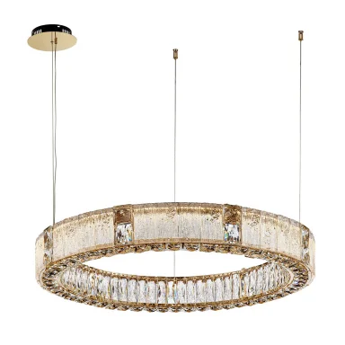 4204-8P, подвесная люстра, D800xH120/1500, LEDx80W, 8000LM, 3000K
