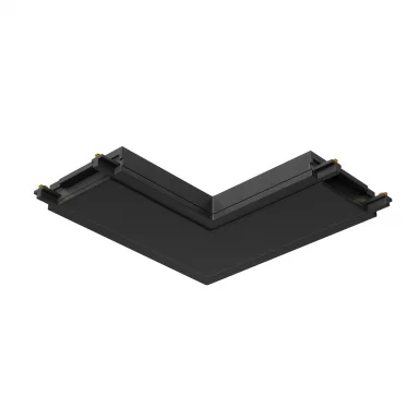Конектор питания угловой Radity черный TRA084CL-11B