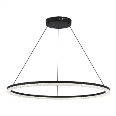 SL1018.413.01 Светильник подвесной ST-Luce черный/прозрачный LED 1*54W 4000K