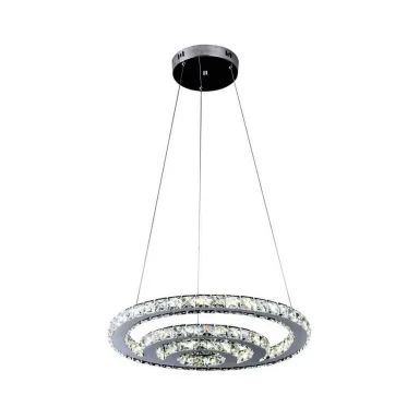 08550(3000-6000K) Подвес Тор-Кристалл хром d50 h120 Led 60W (3000-6000K) с пультом ДУ
