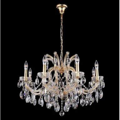 Подвесная люстра Crystal Lux Hollywood SP8 Gold