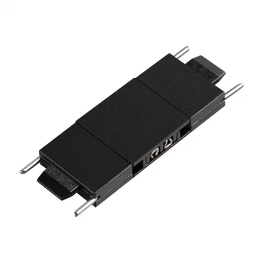 NOVOTECH 135268 SHINO NT24 093 черный Соединитель с токопроводом прямой для низковольтного шинопрово