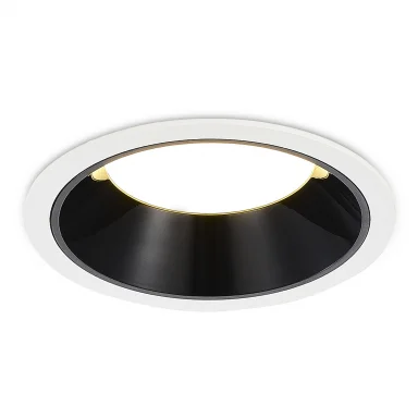 ST755.438.12 Св-к встр. Черный LED 112W 3000K 1 080Lm Ra80 120° IP20 D105xH50 100-240V