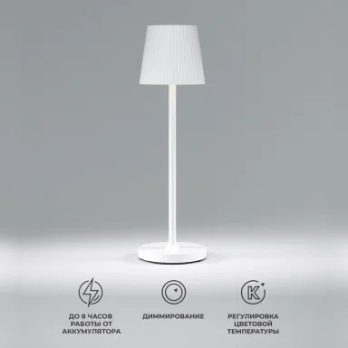Настольная лампа Elektrostandard Mist белый (TL70220)