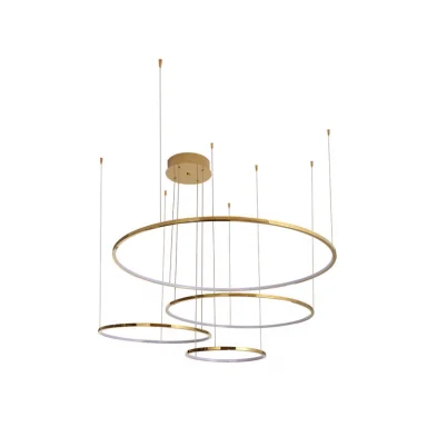 Каскадная люстра Newport 15104/S champagne gold
