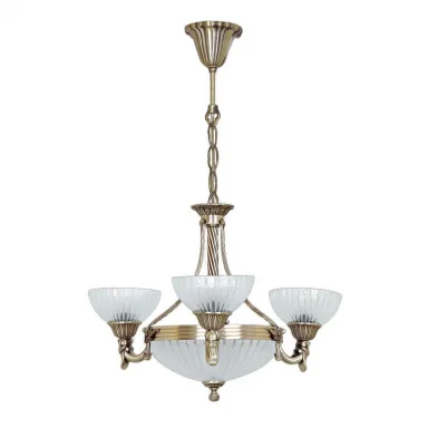Подвесная люстра Kink Light Кристалл классика 2067/3+3 Antik
