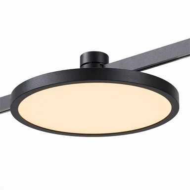 ST818.406.12 Магнитный трековый светильник FARM Черный LED 1*10W 3000K 500Lm Ra90 120 IP20 D168xH54 