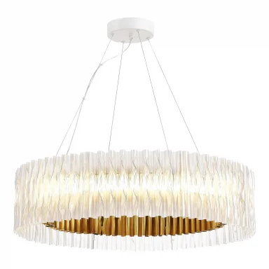 SL6012.213.01 Светильник подвесной ST-Luce Золотистый/Прозрачный LED 187W 3000K
