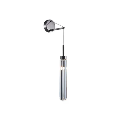 Бра Newport 4521 L/A black glossy
