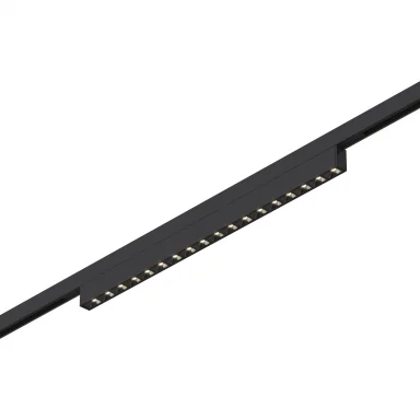 ST666.436.15 Магнитный трековый светильник Черный LED 1*15W 3000K 640Lm Ra>90  IP20 L292xW10xH18 24V