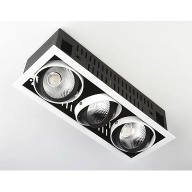 Влагозащищенный светильник Ambrella Light T813 BK/CH 3*12W 4200K