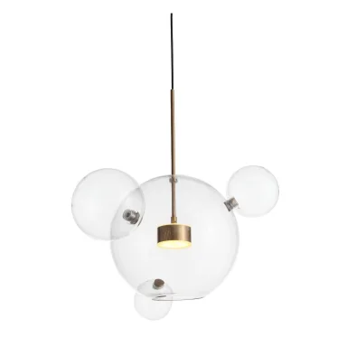 SL1133.203.01 Светильник подвесной ST-Luce Латунь/Прозрачный LED 1*14W 3000K