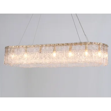 Подвесная люстра Newport 10820/120 brass oval