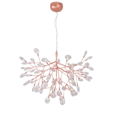 Светильник подвесной Crystal Lux EVITA SP63 COPPER/TRANSPARENT
