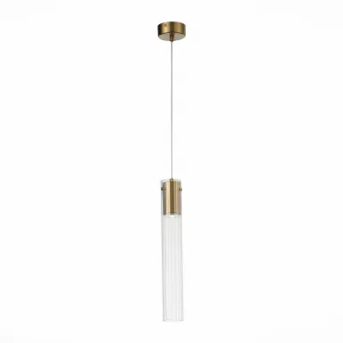 SL1229.303.01 Подвес ST-Luce Латунь/Прозрачный GU10 1*5W