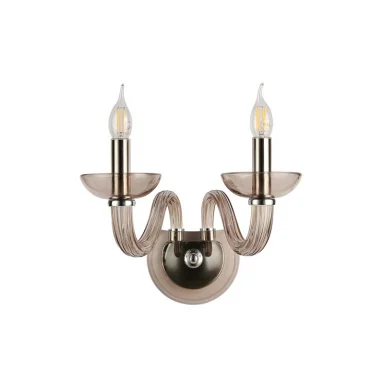 Бра Newport 8642/A chrome coffee