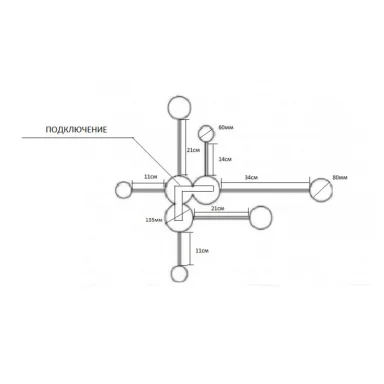 Накладной светильник Kink Light 2206D,19