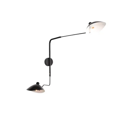 SL305.401.02 Светильник настенный ST-Luce Черный/Черный, Белый E27 2*60W