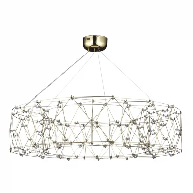 SL6602.203.72 Светильник подвесной ST-Luce Золотистый/Прозрачный LED 1*72W 4000K