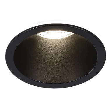 ST754.448.07 Св-к встр. Черный LED 17W 4000K 560Lm Ra80 60° IP20 D60xH79 100-240V