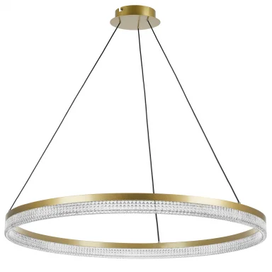 736181 Люстра ROTONDA 51W LED 2808LM 180G ЛАТУНЬ 3000K
