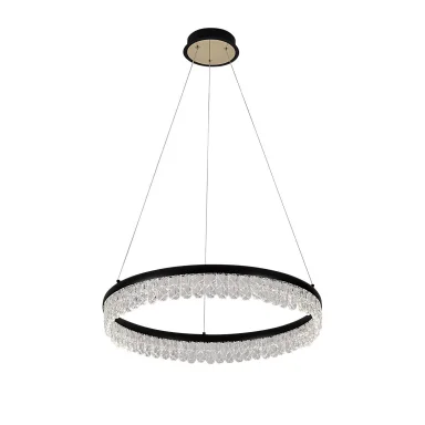 4187-1P, подвесная люстра, D600xH130/1000, LEDx68W, 3060LM, 3000-6000K, included, remote control