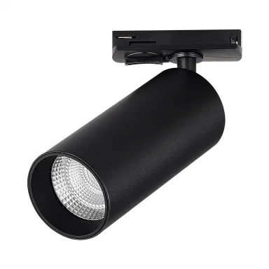 ST384.436.10 Св-к трек. Zoom Черный LED 110W 3000K 900Lm Ra>90 10-55°  IP20 L160xW50xH- 220V