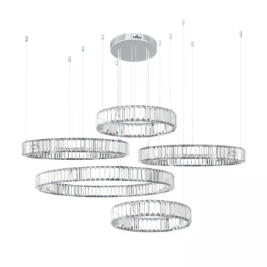 Каскадная люстра LOFT IT 10135/5 Chrome