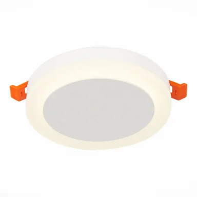 ST104.542.06 Светильник встраиваемый Белый LED 1*6W 4000K 468Lm Ra>80 120° IP20 D110xH20 170-240V