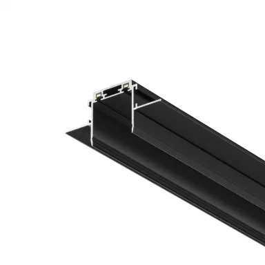 Шинопровод 2м Radity встраиваемый черный TRA084MP-12B